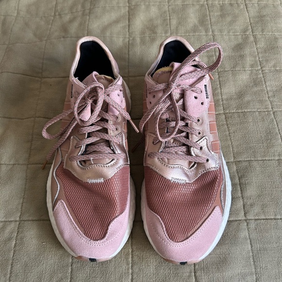 Women’s Adidas Nite Jogger Rose Gold Size 8 - Picture 4 of 6